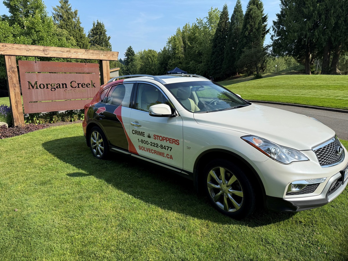Crime Stoppers vehicle