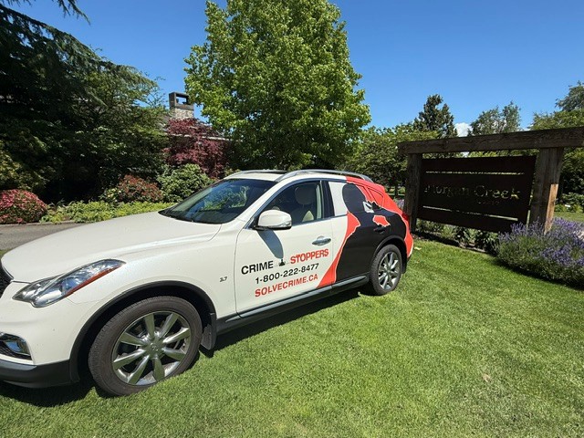 Crime Stoppers vehicle
